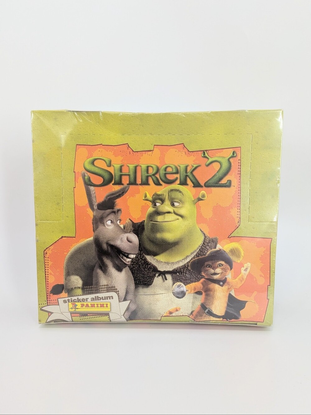 Shrek 2 Factory Sealed Sticker Box (48 packs)
